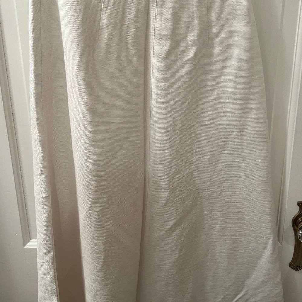 Chelsea28 Cream Maxi A-Line Skirt Casual